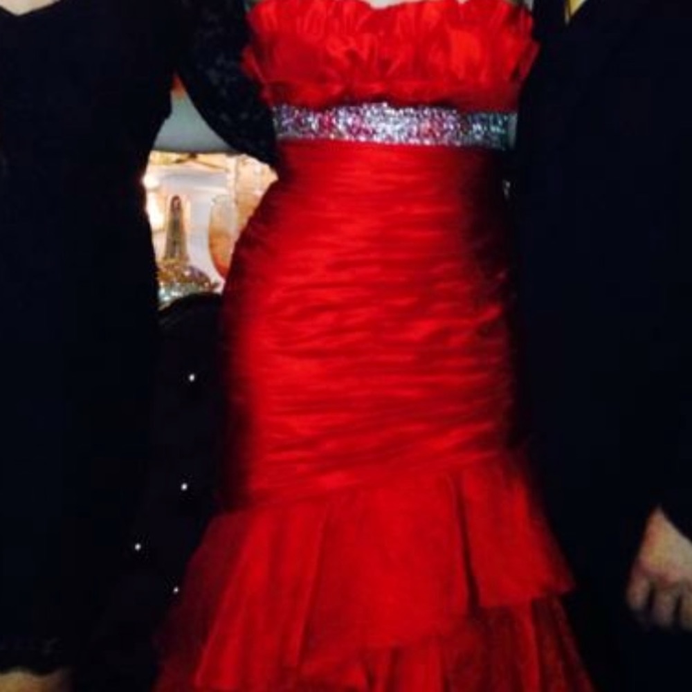 Tony Bowls Red Dress